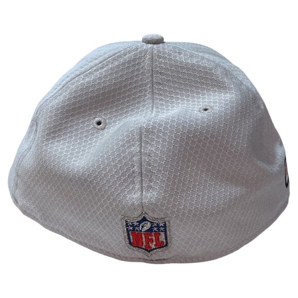 CLEVELAND BROWNS NFL 7 1/2 Fitted Hat Crucial Catch New Era 59FIFTY Embroidered - Picture 6 of 16